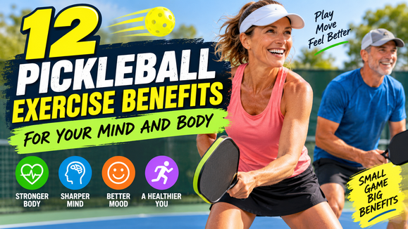 12 Pickleball Exercise Benefits for Your Mind and Body