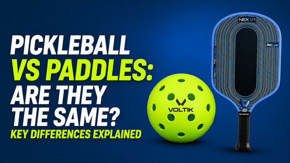 Pickleball vs Paddles: Are They the Same? Key Differences Explained