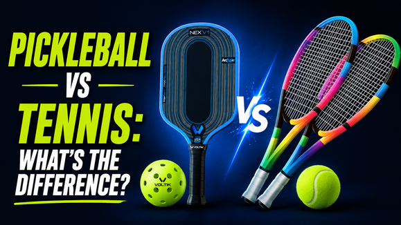 Pickleball vs Tennis: What's the Difference?