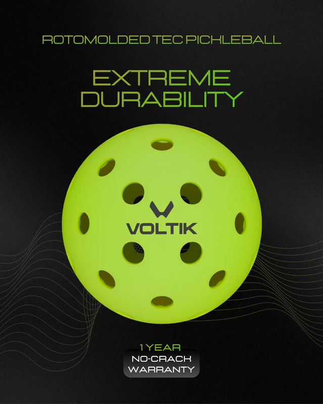 Voltik Roto X1 pickleball ball - Extreme Durability